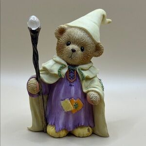 Cherished Teddies Merlin Wizard Bear Figurine
